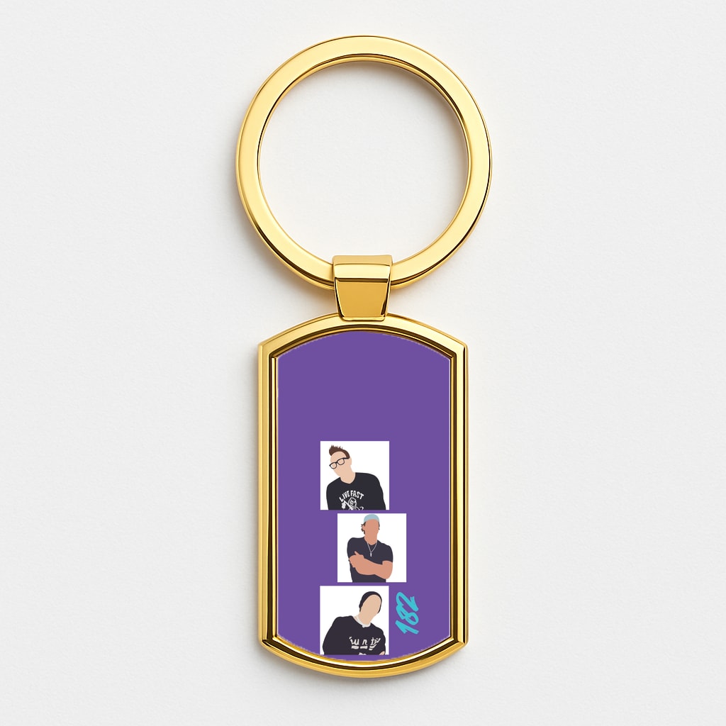 Blink - Festival Gold Keyring