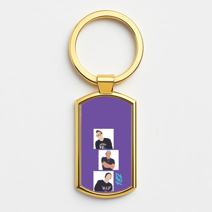 Blink - Festival Gold Keyring