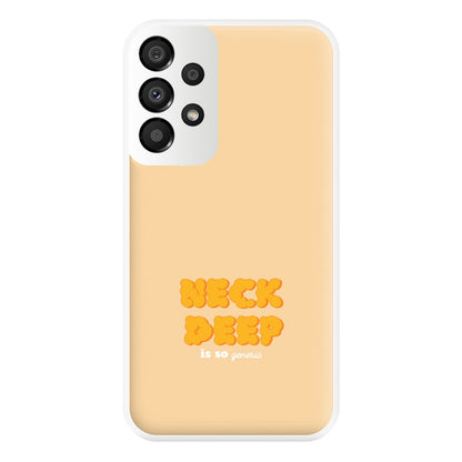 Neck Deep Is So Generic - Festival Phone Case for Galaxy A33