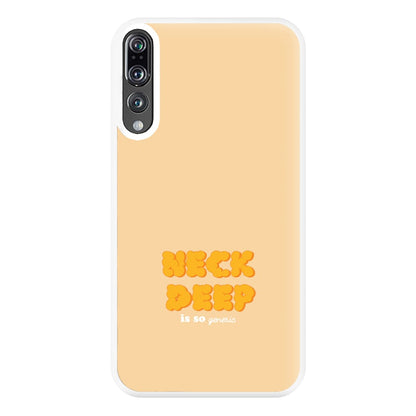 Neck Deep Is So Generic - Festival Phone Case for Huawei P20 Pro