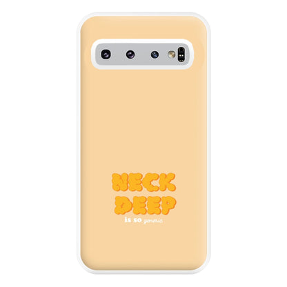 Neck Deep Is So Generic - Festival Phone Case for Galaxy S10 Plus