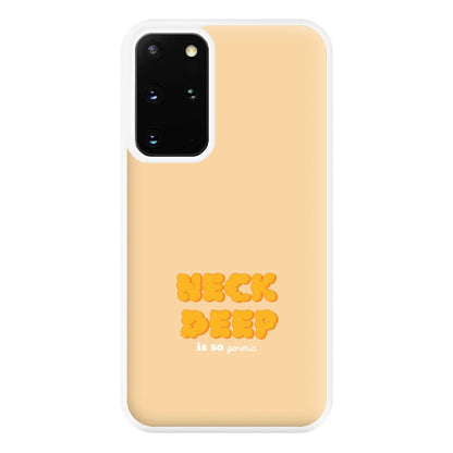 Neck Deep Is So Generic - Festival Phone Case for Galaxy S20 Plus