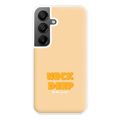 Neck Deep Is So Generic - Festival Phone Case for Galaxy A55