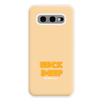 Neck Deep Is So Generic - Festival Phone Case for Galaxy S10e