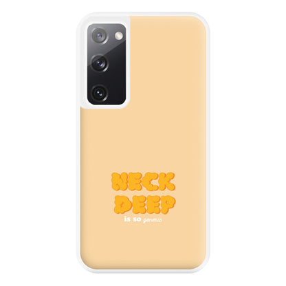 Neck Deep Is So Generic - Festival Phone Case for Galaxy S20FE