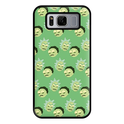 R&M Pattern Phone Case for Galaxy S8 Plus