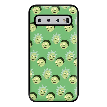 R&M Pattern Phone Case for Galaxy S10 Plus