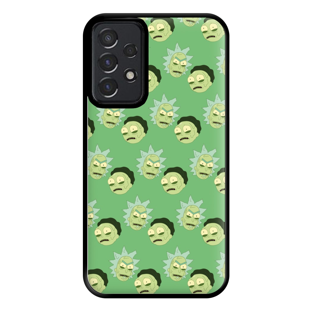 R&M Pattern Phone Case for Galaxy A52 / A52s