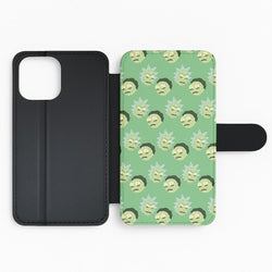 R&M Pattern Flip Phone Case