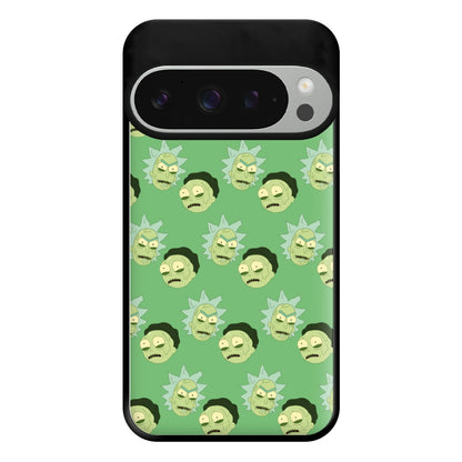 R&M Pattern Phone Case for Google Pixel 9 Pro XL