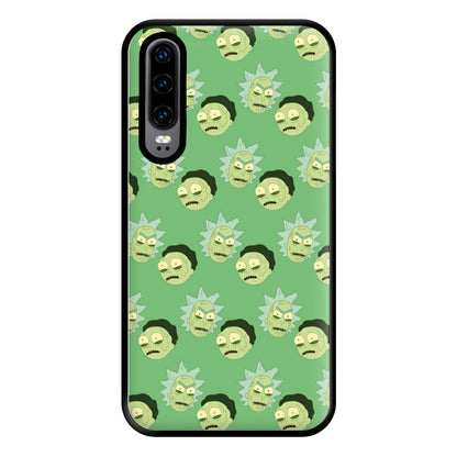 R&M Pattern Phone Case for Huawei P30