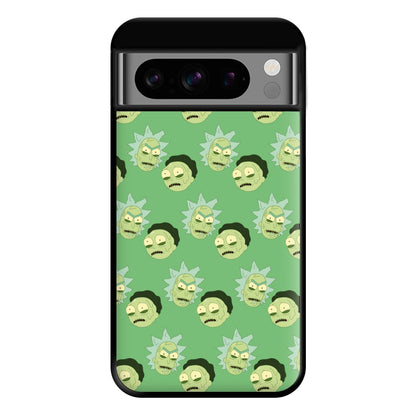 R&M Pattern Phone Case for Google Pixel 8 Pro