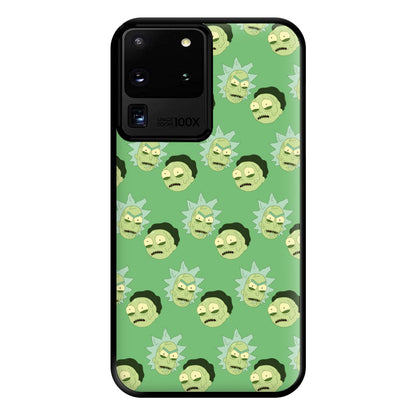 R&M Pattern Phone Case for Galaxy S20 Ultra