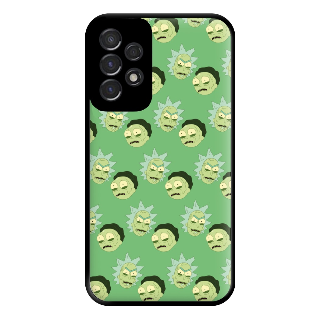 R&M Pattern Phone Case for Galaxy A53