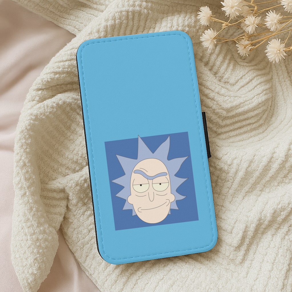 Smirk - Rick And Morty Wallet Phone Case