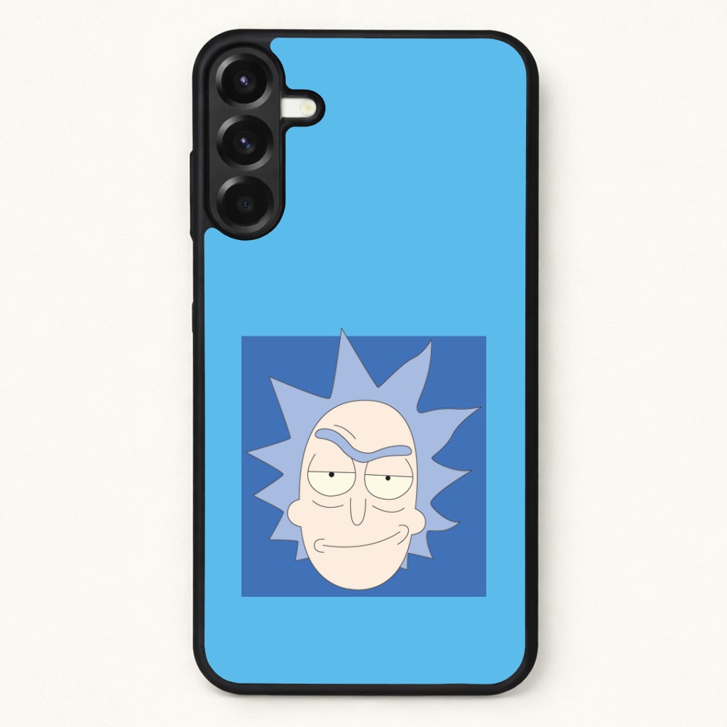 Smirk - Rick And Morty Phone Case for Galaxy A57
