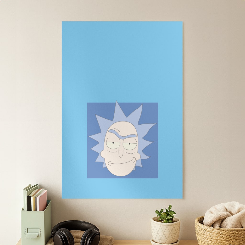 Smirk - Rick And Morty Poster