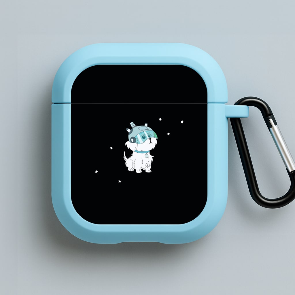 Space Dog - RAM Blue AirPods Case