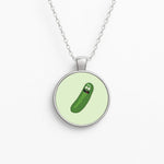 Pickle Rick - RAM Circle Necklace