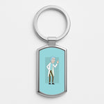 Rick - RAM Silver Keyring