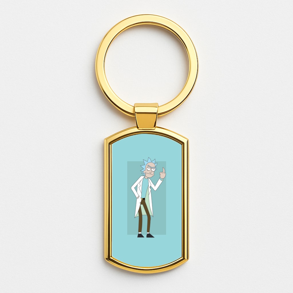 Rick - RAM Gold Keyring