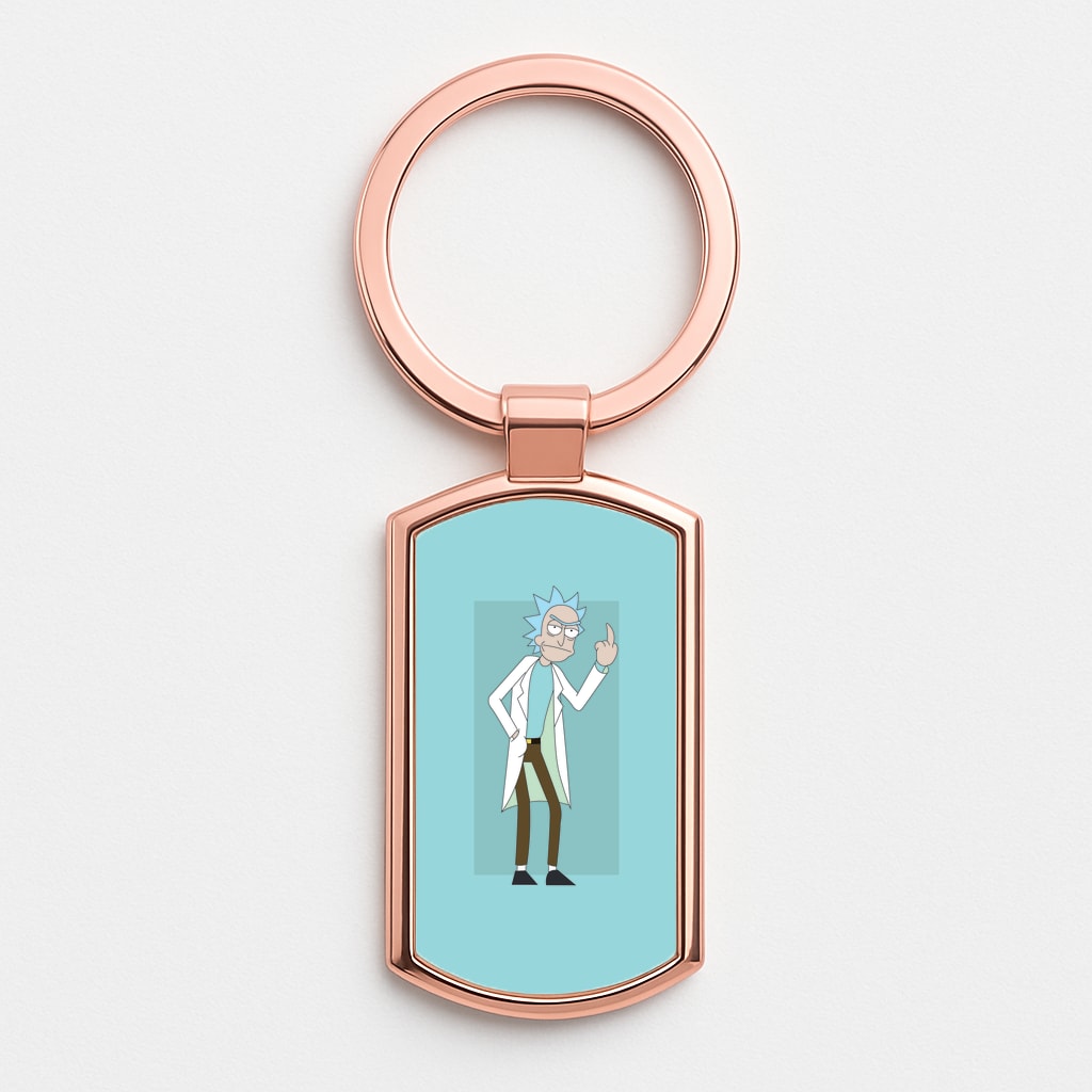 Rick - RAM Rose Gold Keyring