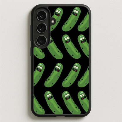 Pickle Rick Pattern - RAM Phone Case for Galaxy S25FE