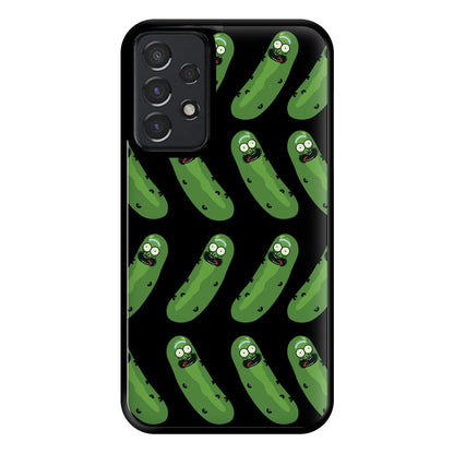 Pickle Rick Pattern - RAM Phone Case for Galaxy A52 / A52s