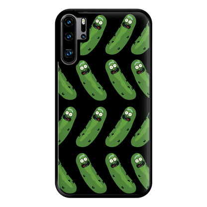 Pickle Rick Pattern - RAM Phone Case for Huawei P30 Pro