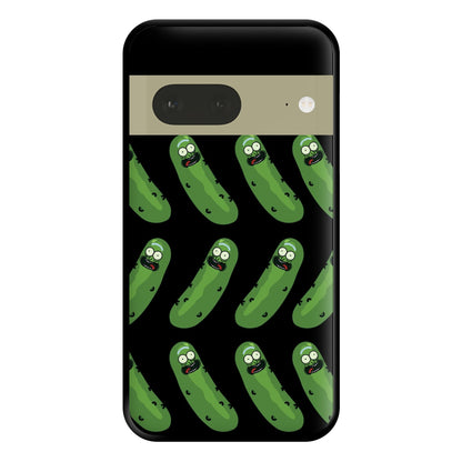 Pickle Rick Pattern - RAM Phone Case for Google Pixel 7a