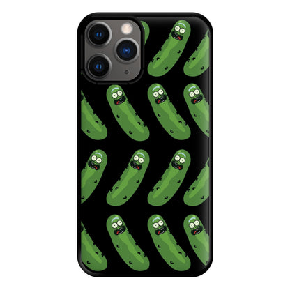 Pickle Rick Pattern - RAM Phone Case for iPhone 12 Pro Max