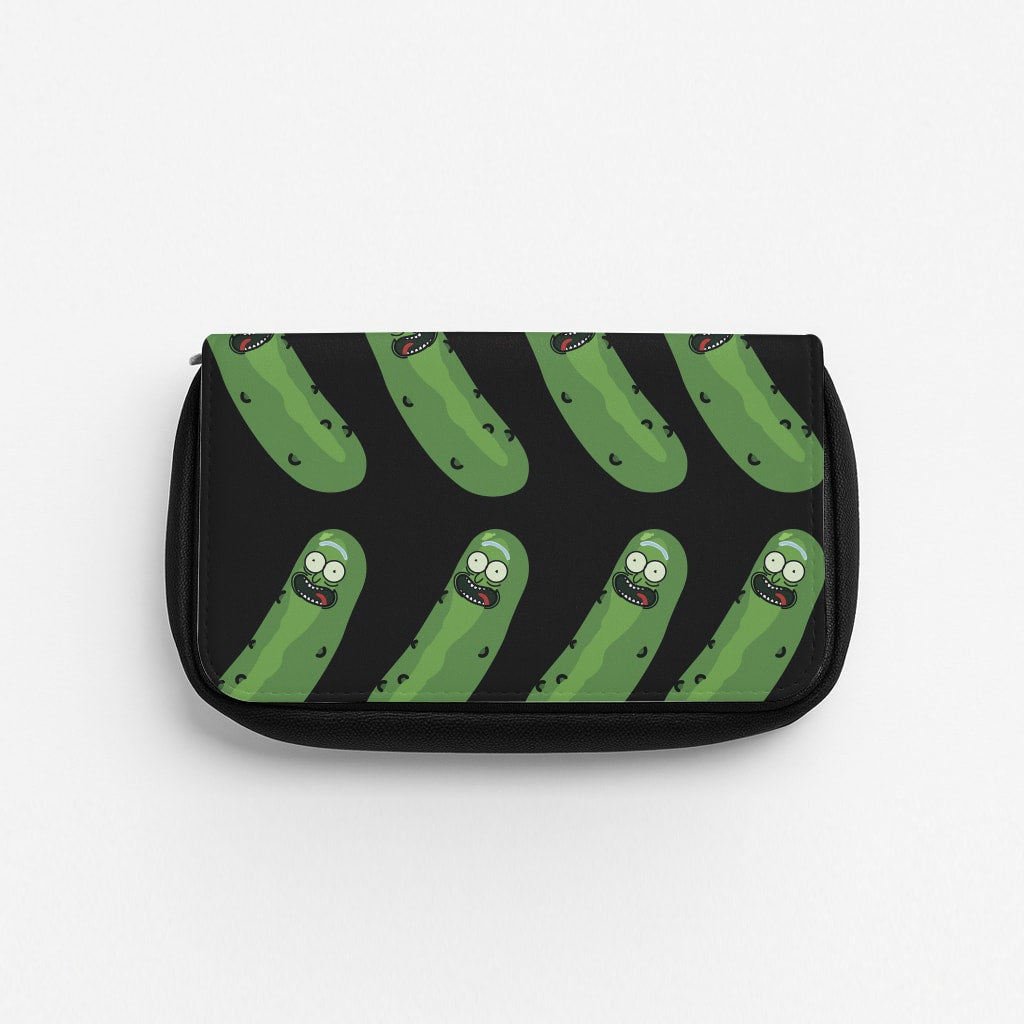 Pickle Rick Pattern - RAM Pencil Case