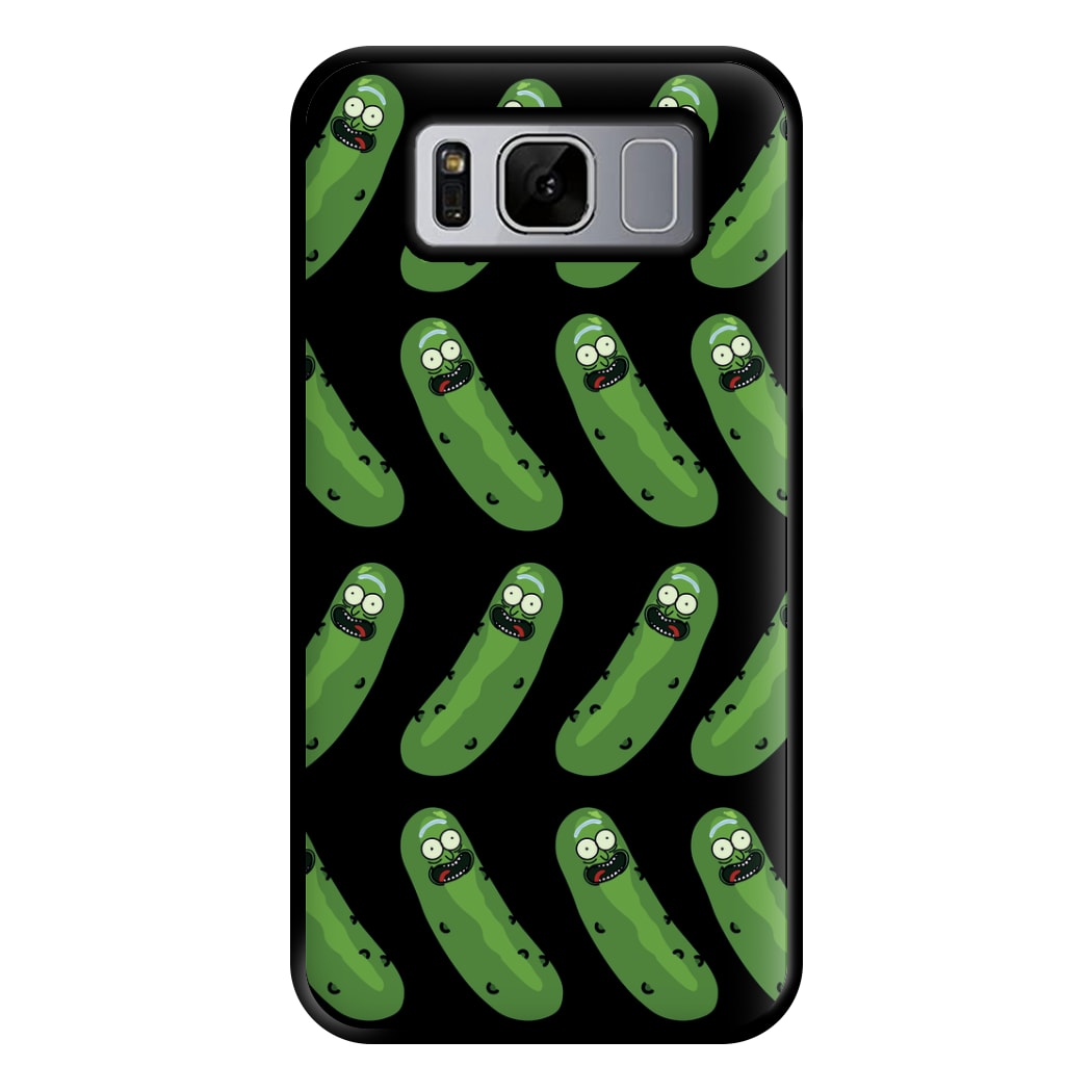 Pickle Rick Pattern - RAM Phone Case for Galaxy S8 Plus