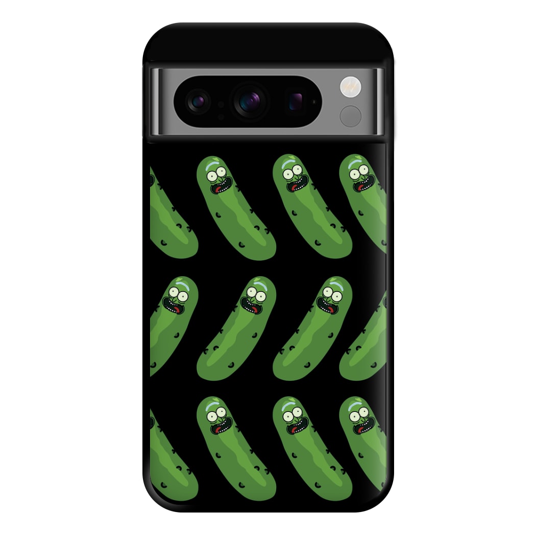 Pickle Rick Pattern - RAM Phone Case for Google Pixel 8 Pro