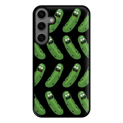 Pickle Rick Pattern - RAM Phone Case for Galaxy S23FE