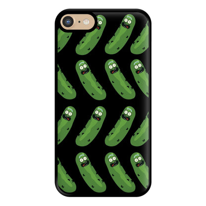 Pickle Rick Pattern - RAM Phone Case for iPhone 6 / 7 / 8 / SE