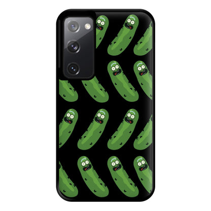 Pickle Rick Pattern - RAM Phone Case for Galaxy S20FE