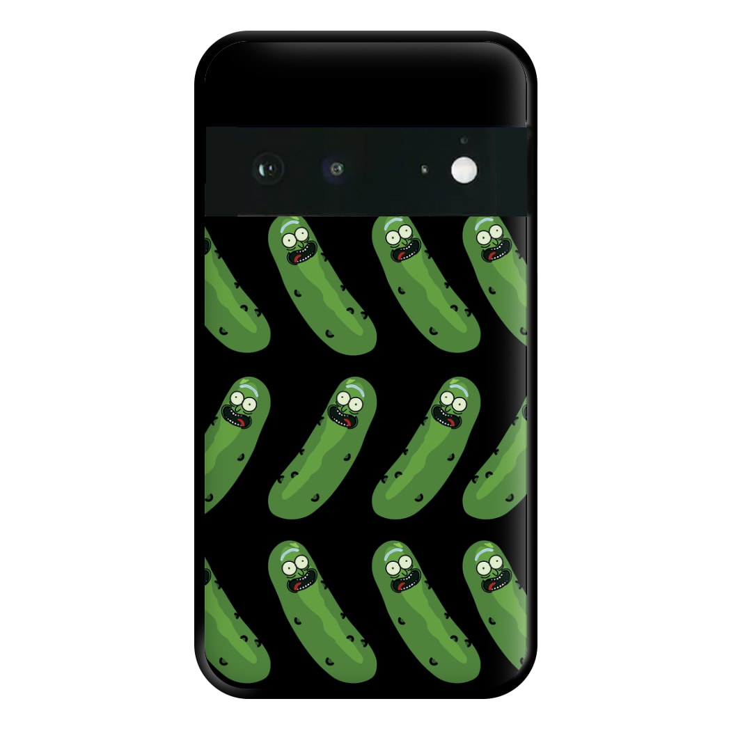 Pickle Rick Pattern - RAM Phone Case for Google Pixel 6a