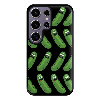 Pickle Rick Pattern - RAM Phone Case for Galaxy S25 Ultra