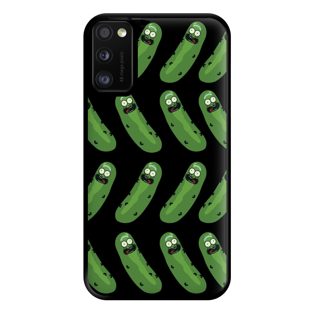 Pickle Rick Pattern - RAM Phone Case for Galaxy A41