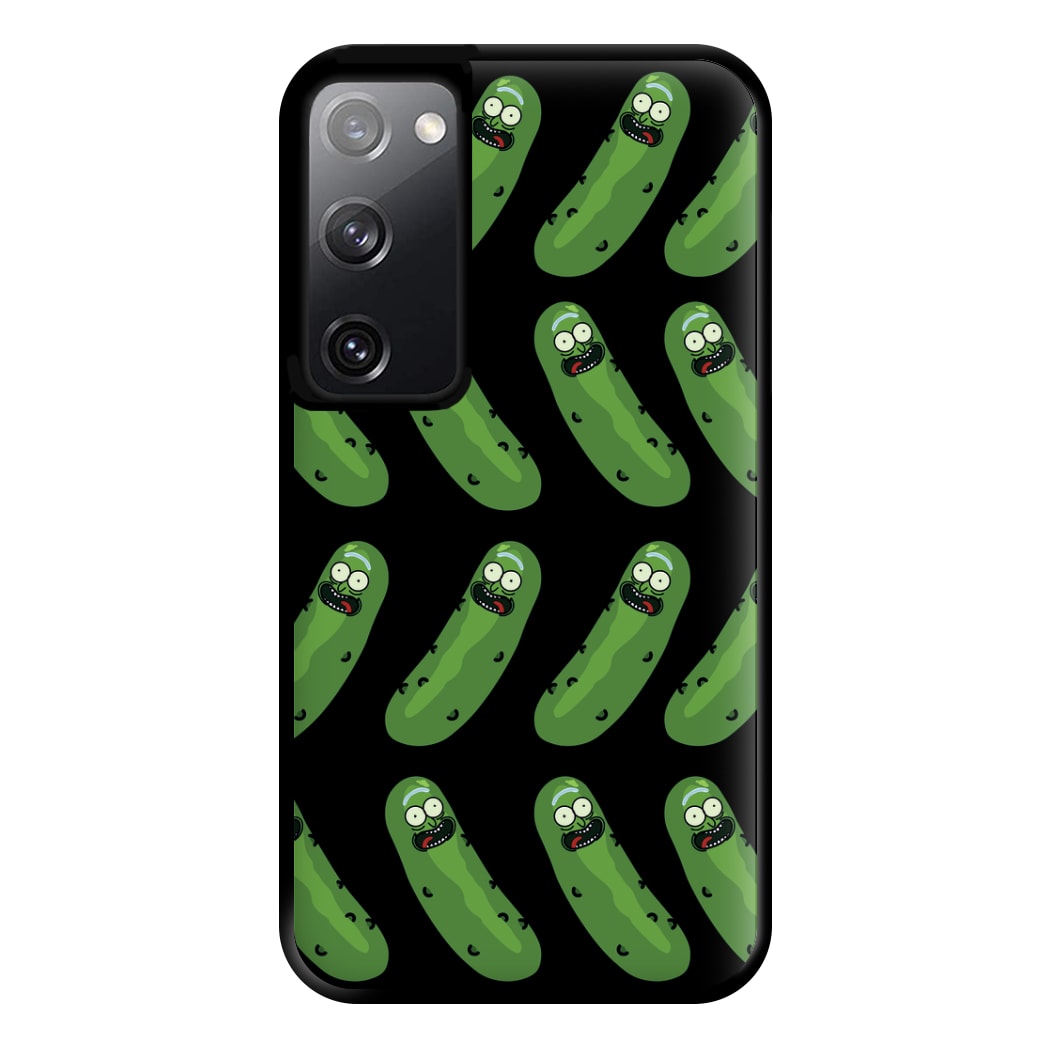 Pickle Rick Pattern - RAM Phone Case for Galaxy S20