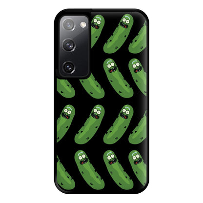 Pickle Rick Pattern - RAM Phone Case for Galaxy S20