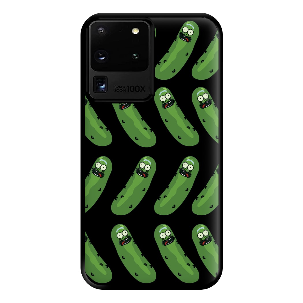 Pickle Rick Pattern - RAM Phone Case for Galaxy S20 Ultra