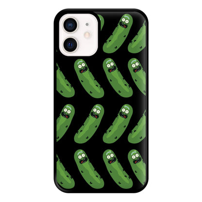 Pickle Rick Pattern - RAM Phone Case for iPhone 12 Mini