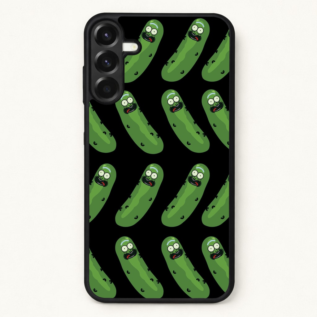 Pickle Rick Pattern - RAM Phone Case for Galaxy A17