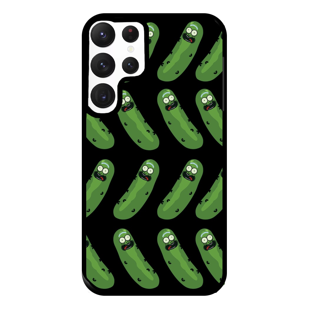 Pickle Rick Pattern - RAM Phone Case for Galaxy S22 Ultra