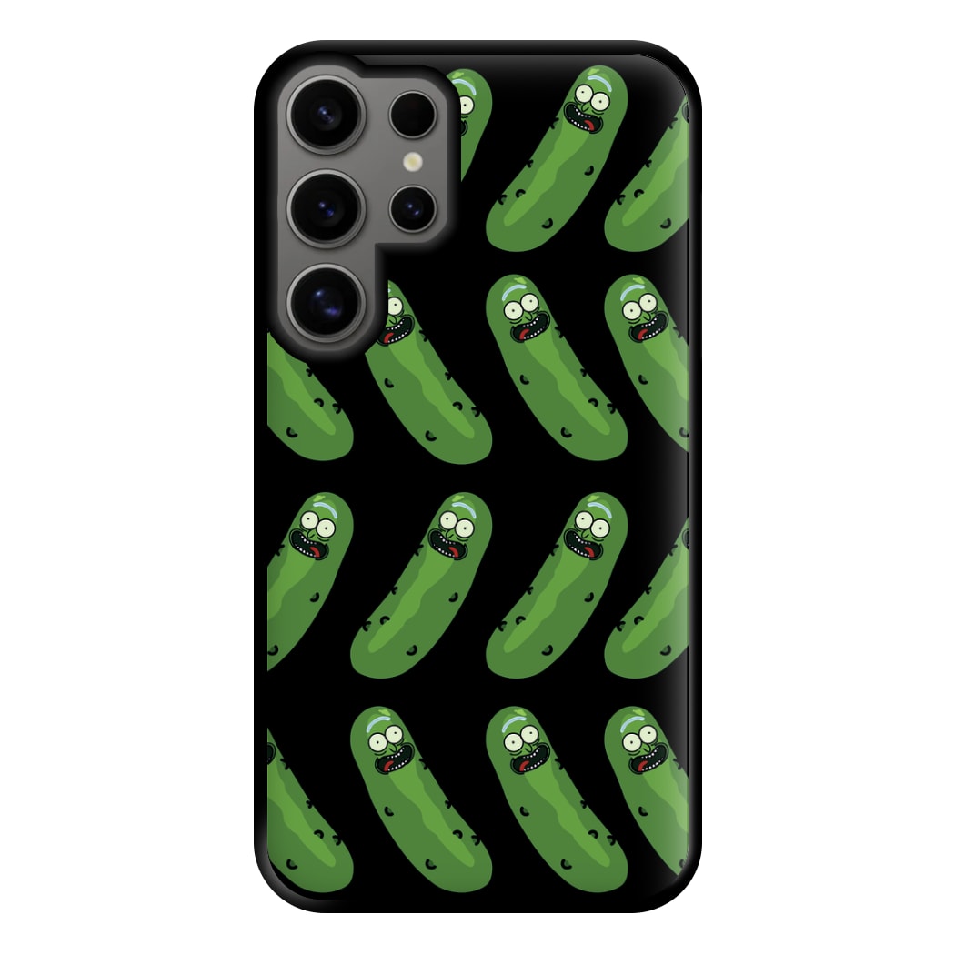 Pickle Rick Pattern - RAM Phone Case for Galaxy S24 Ultra