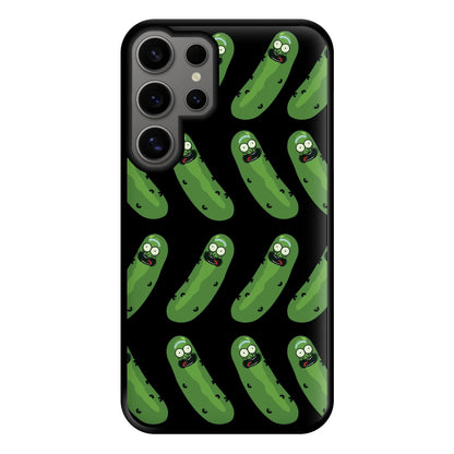 Pickle Rick Pattern - RAM Phone Case for Galaxy S24 Ultra