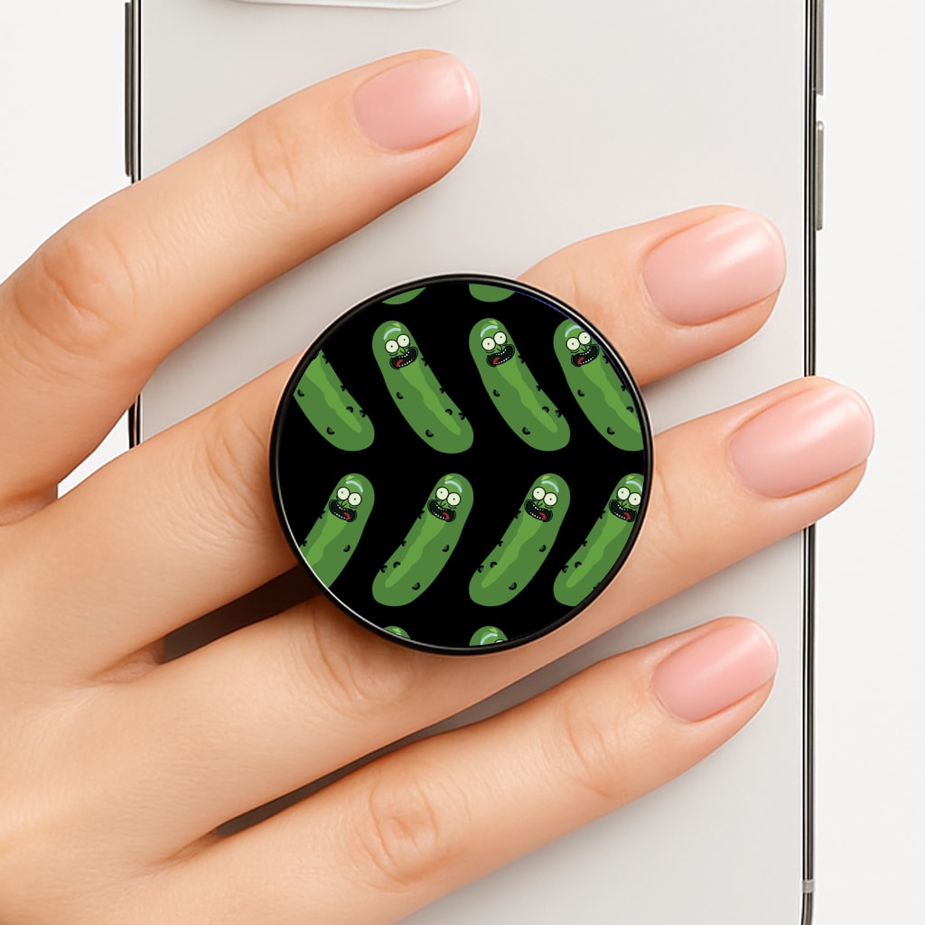 Pickle Rick Pattern - RAM FunGrip