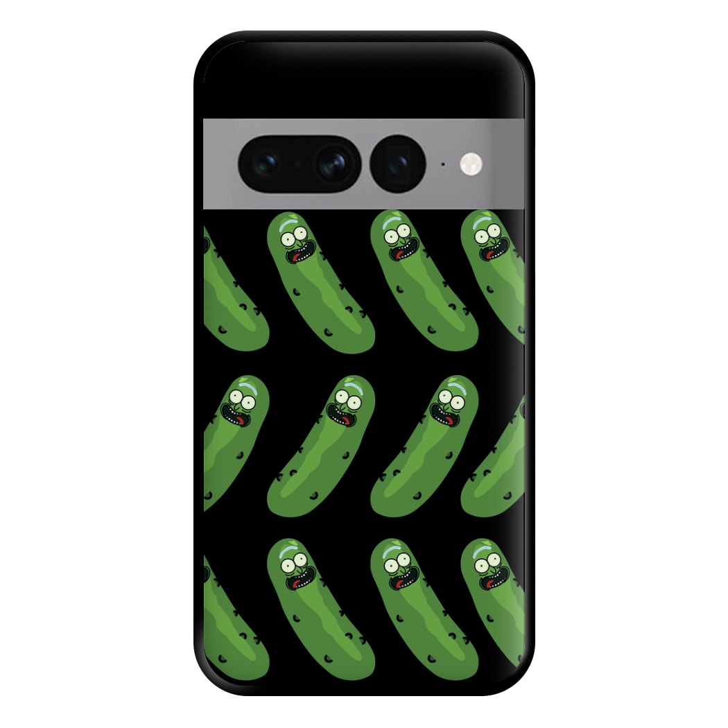 Pickle Rick Pattern - RAM Phone Case for Google Pixel 7 Pro